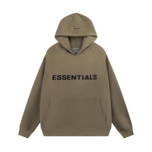 Felpa con cappuccio Heather Brown Essentials