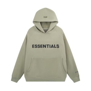 Felpa con cappuccio Sage Essentials