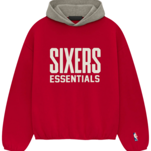 Felpa con cappuccio Sixers Essentials